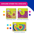 Pidilite Fevicryl Tie & Dye Kit - Pink & Purple