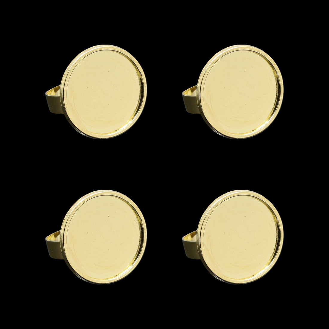My Store RING BEZELS Gold Ring Bezels