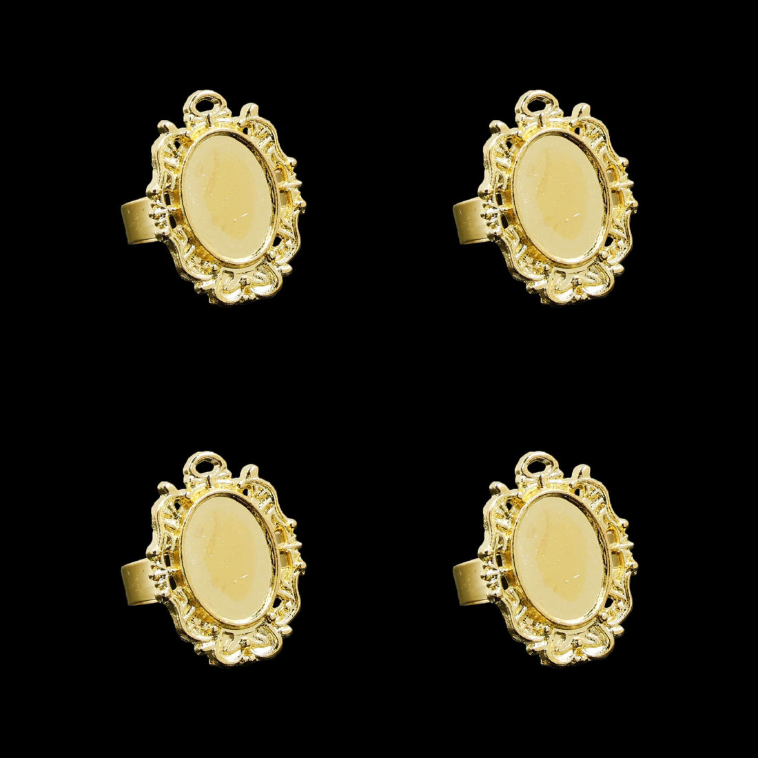 My Store RING BEZELS Gold Ring Bezels