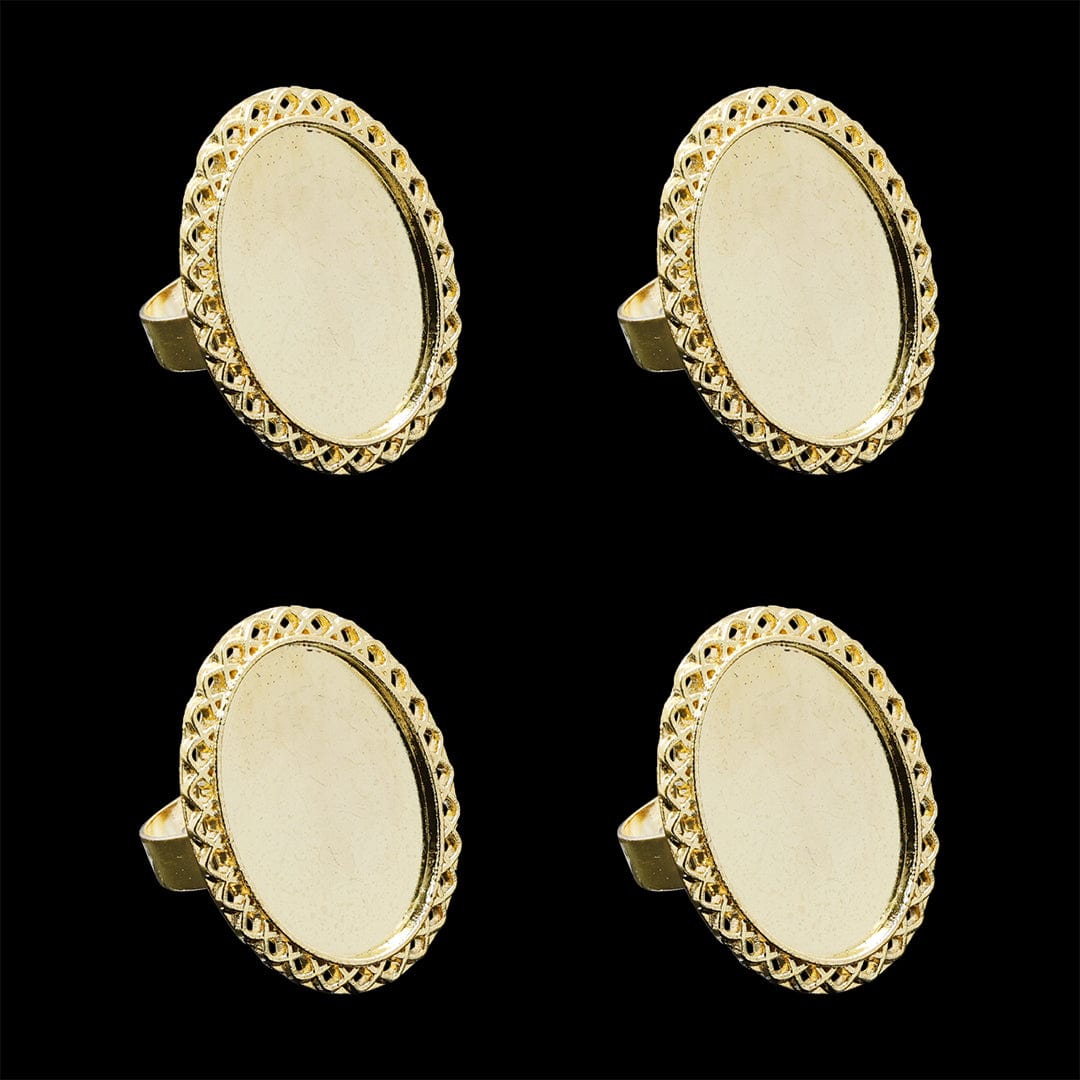 My Store RING BEZELS Gold Ring Bezels