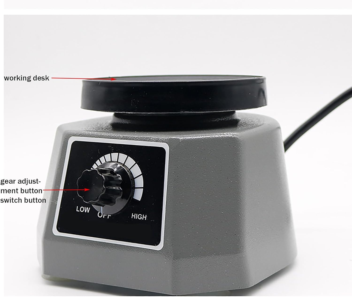 Crafteria 4" Round Shaker Oscillator Vibrating Machine