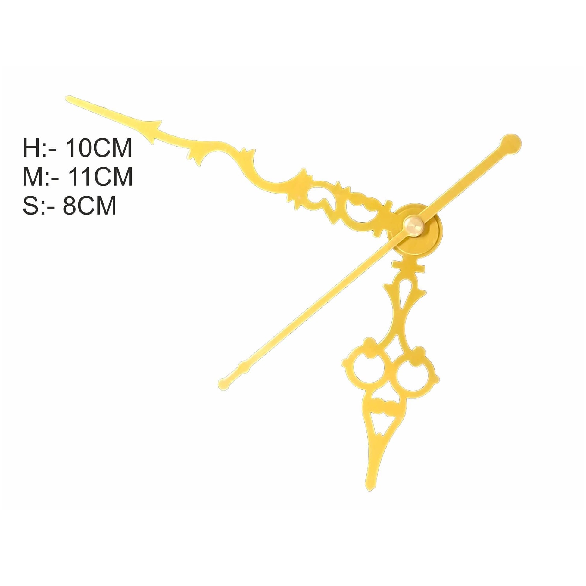 Crafteria BIG / GOLD Clock Maharaja Hands