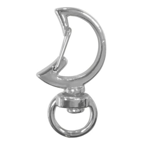 Crafteria HELF MOON / SILVER DESIGNER LOBSTER KEYCHAIN