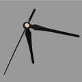 Crafteria BLACK CLOCK HANDS D-04