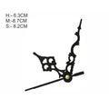 Crafteria MEDIUM / BLACK Clock Maharaja Hands
