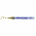 MARVY UCHIDA GOLD (Liquid Gold) Deco Color Broad Line Opaque paint Marker