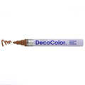 MARVY UCHIDA BROWN Deco Color Broad Line Opaque paint Marker