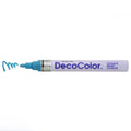 MARVY UCHIDA LIGHT BLUE Deco Color Broad Line Opaque paint Marker