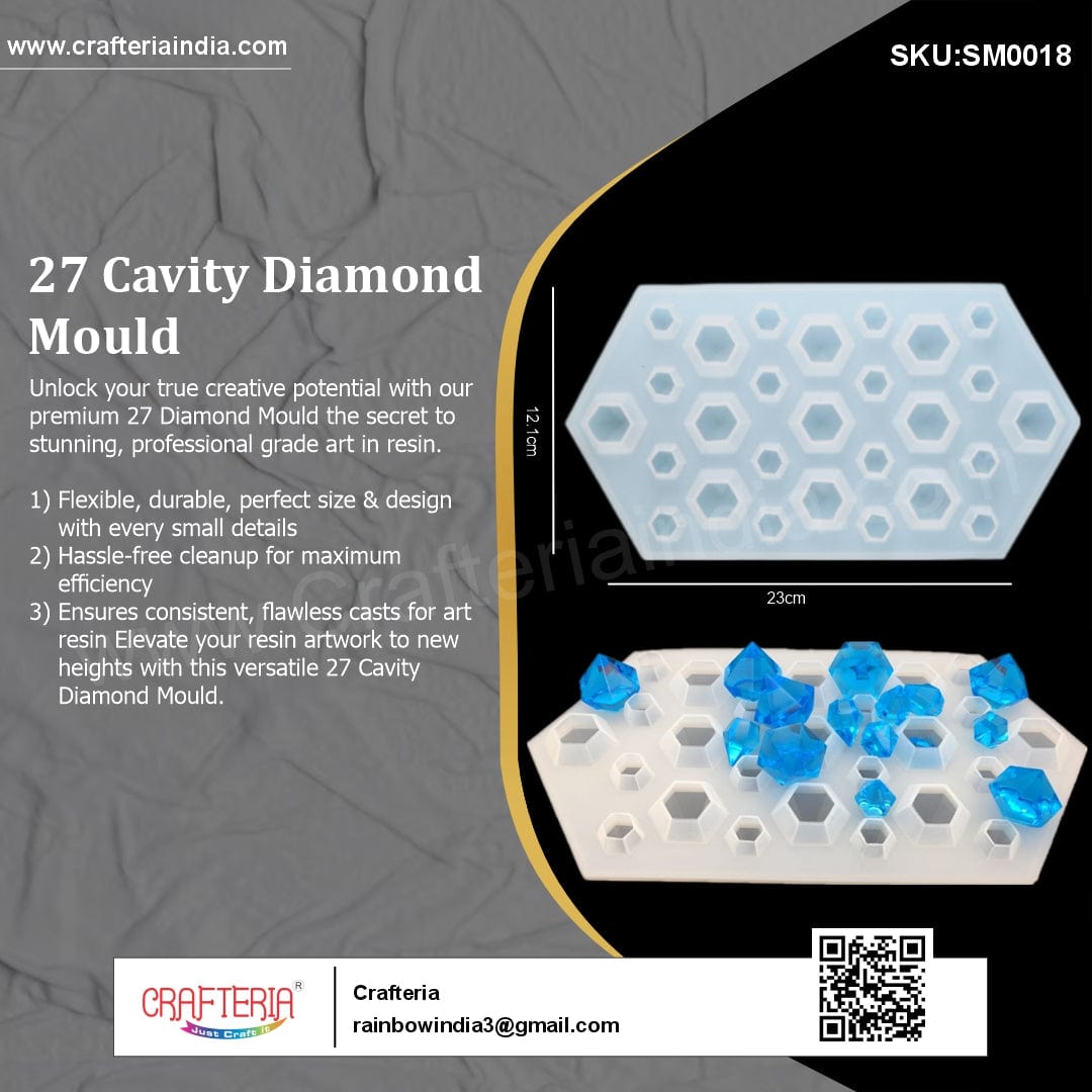 My Store Silicon Mould 27 CAVIT DIAMOND MOULD