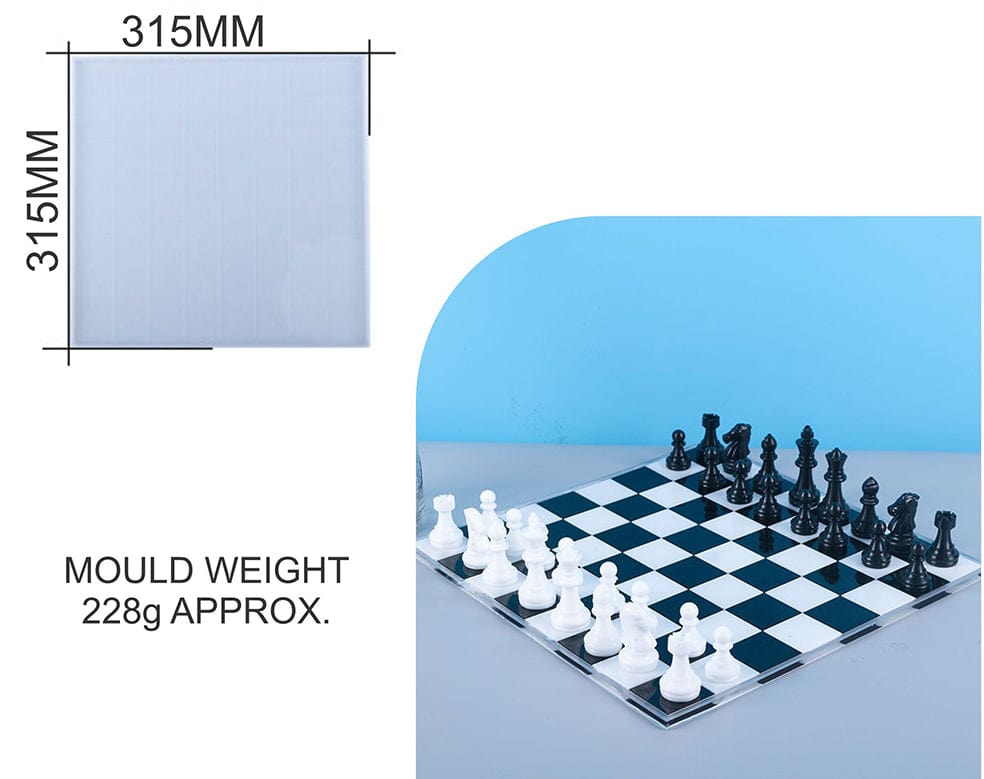 My Store Silicon Mould BIG CHESS BOARD MOULD