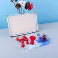 Crafteria RECTANGLE PLATE WITH FRAME MOULD