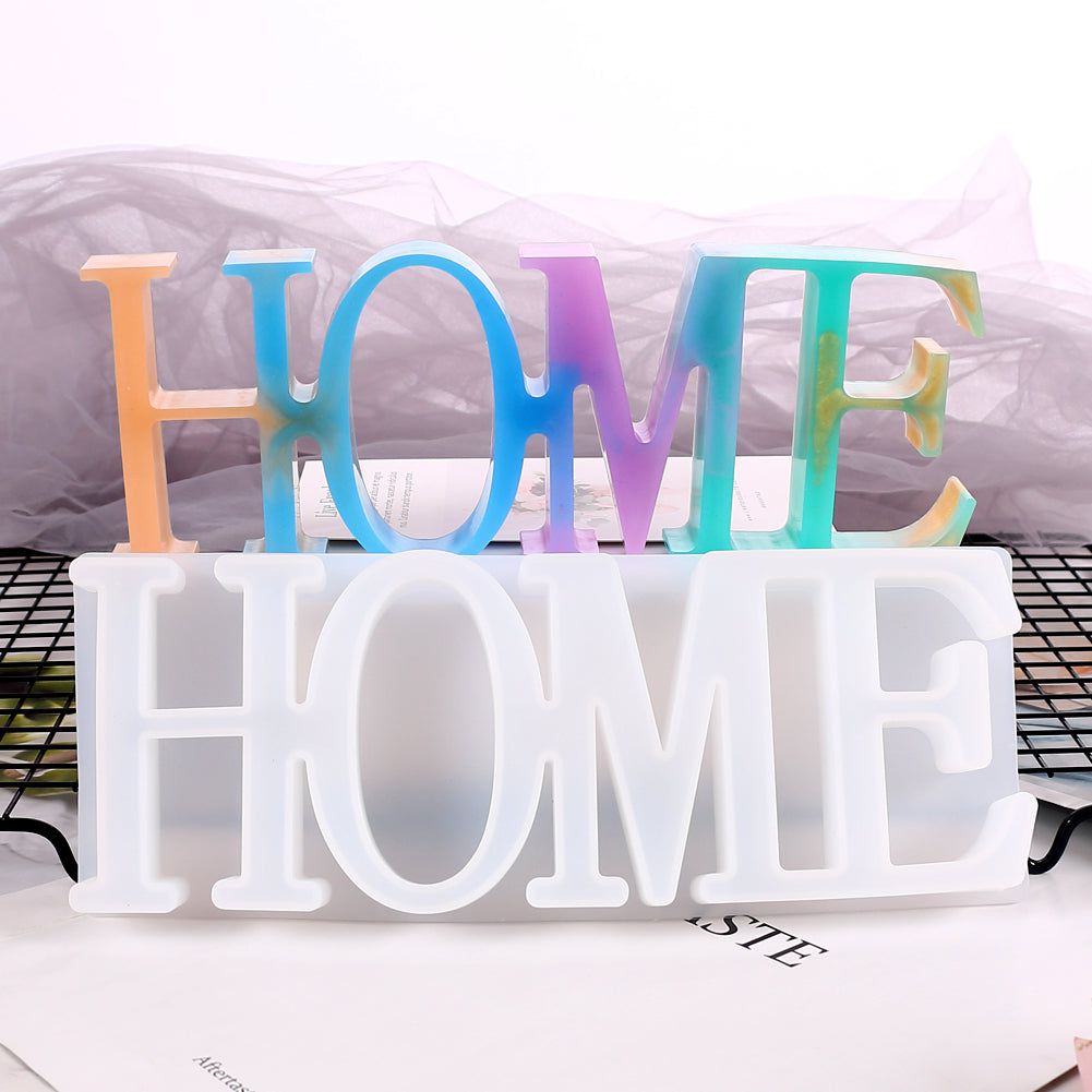 Crafteria Silicon Mould HOME WORDING MOULD