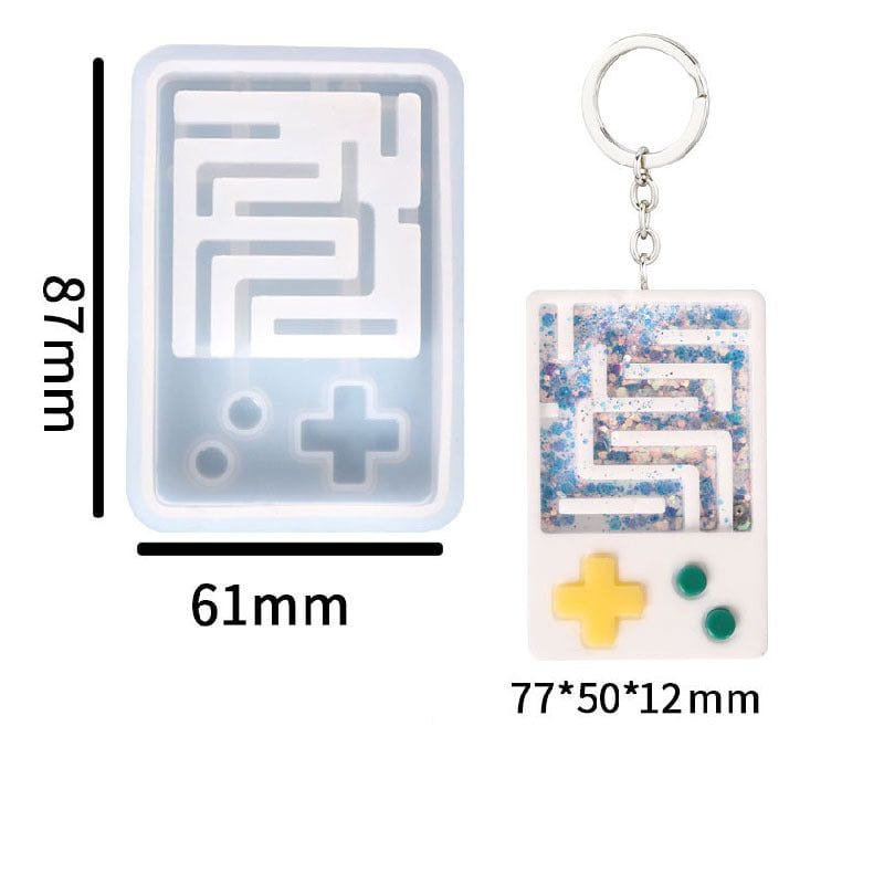 My Store Silicon Mould Mini Labyrinth Game Mould