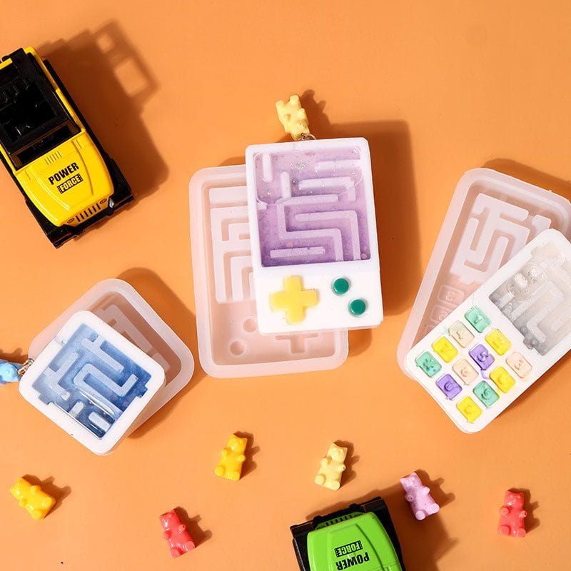 My Store Silicon Mould Mini Labyrinth Game Mould