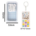 My Store Silicon Mould Mini Mobile Style Labyrinth Game Mould