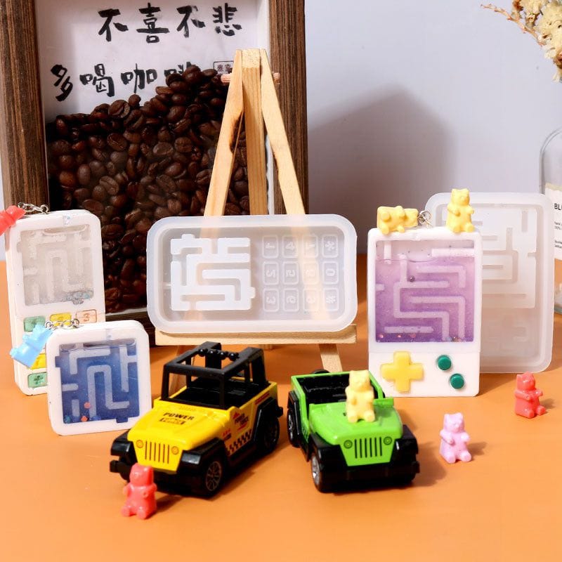 My Store Silicon Mould Mini Labyrinth Game Mould