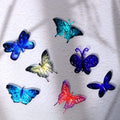 My Store Silicon Mould 6 Cavity 3D Butterfly Mould