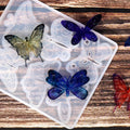 My Store Silicon Mould 6 Cavity 3D Butterfly Mould