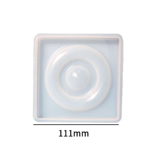 My Store Silicon Mould Small Square Jewellery Dish & Coaster Mould