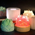 My Store Silicon Mould 3D Lotus Candle Mould