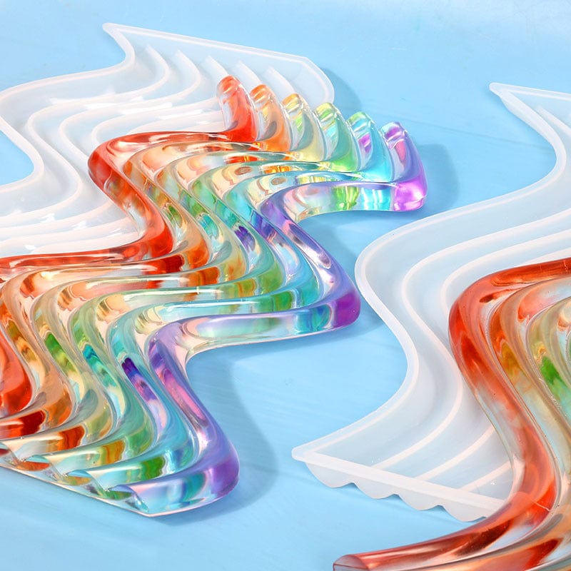 My Store Silicon Mould Curvy Platter & Tile Mould