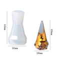 My Store Silicon Mould Cone Shaped Ring Holder & Candle Mould Design No 2