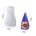My Store Silicon Mould Cone Shaped Ring Holder & Candle Mould Design No 3