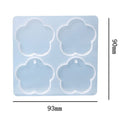 My Store Silicon Mould 4 Cavity 5 Kali Flower Rakhi ,Lumba ,Jewellery & Clip Mould