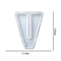 My Store Silicon Mould V Shaped Test Tube Planter Mould