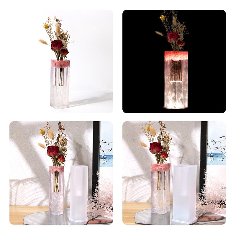 My Store Silicon Mould Round Planter & Flower Vase Mould