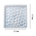My Store Silicon Mould Square Mosaic Texture Coaster Mould