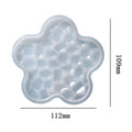 My Store Silicon Mould Flower Shaped Mosaic Texture Coaster Mould