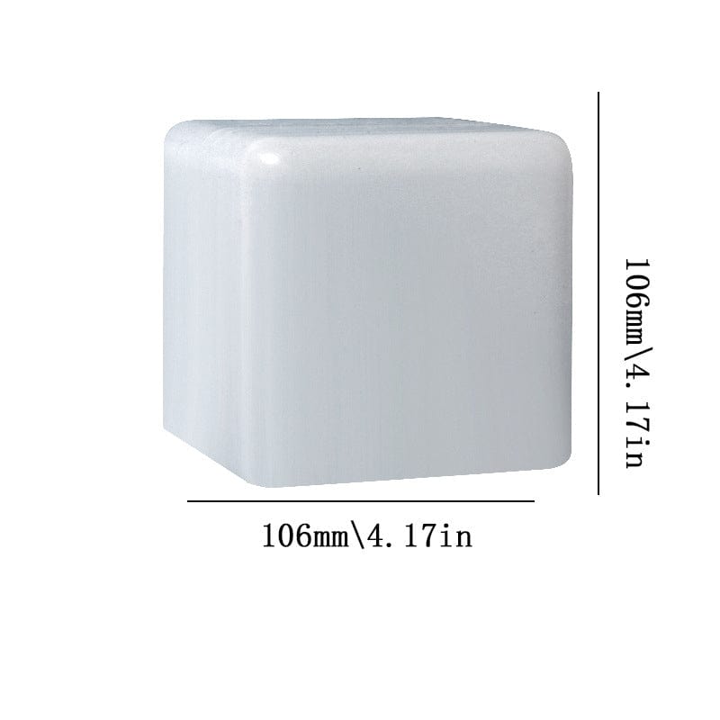 My Store Silicon Mould 10.6 Cm Cube Shaped Paper Weight Mould