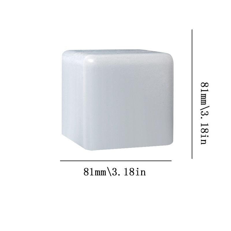 My Store Silicon Mould 8.1 Cm Cube Shaped Paper Weight Mould