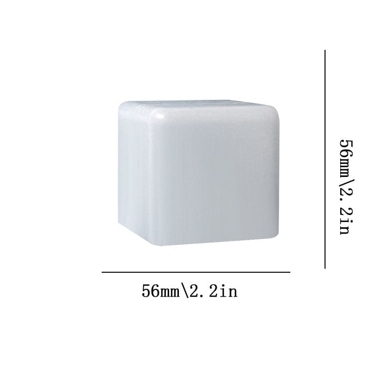 My Store Silicon Mould 5.6 Cm Cube Shaped Paper Weight Mould