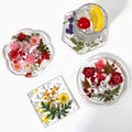 My Store Silicon Mould Round Textured Coaster With Boundry Mould