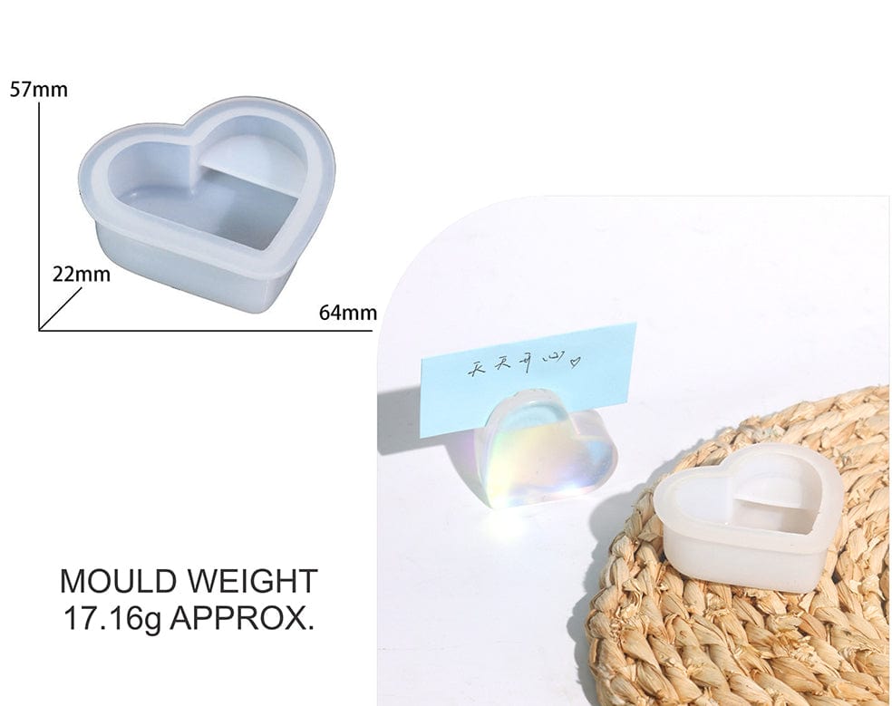 My Store Silicon Mould LOVE CARD HOLDER MOULD