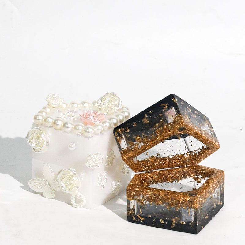 My Store Silicon Mould Diamond Shape Storage Box Mould