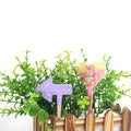 My Store Silicon Mould 6 Cavity Sign Board & Cake Topper Mould
