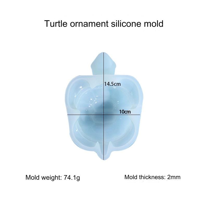 My Store Silicon Mould 3D Tortoise For Vastu Mould