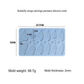 My Store Silicon Mould 18 Cavity Butterfly Wings Pendant & Keychain Mould