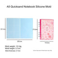 My Store Silicon Mould 2 Cavity A5 Notenook Shakers Cover Mould