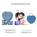 My Store Silicon Mould Love Photo Frame Mould