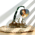 My Store Silicon Mould Love With Hanging Heart Photo Frame
