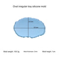 My Store Silicon Mould Oval Agate Mould