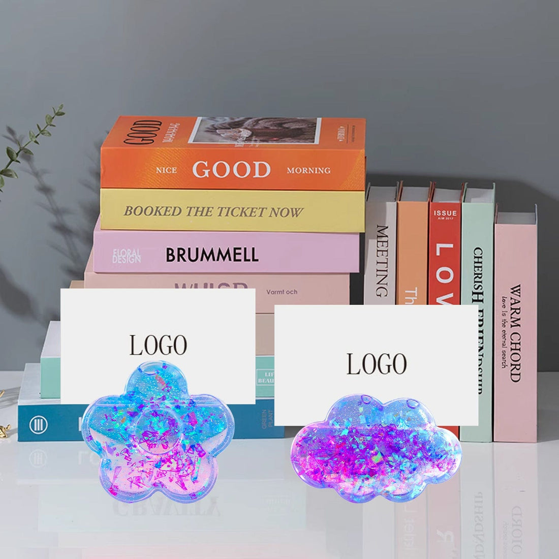 My Store Silicon Mould 3D Cloud Shaped Note , Card & Paper Weight Mould