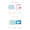 My Store Silicon Mould Photo Frame With Heart Carving & Stand Mould