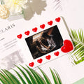 My Store Silicon Mould Photo Frame With Heart Carving & Stand Mould