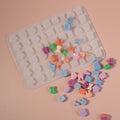 My Store Silicon Mould 54 Cavity Mix Miniature Candy Mould