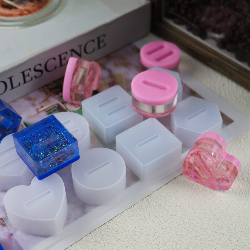 My Store Silicon Mould 8 Cavity Ring Holder Mould